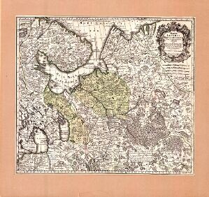 Mappae imperii Moscovitici pars septentrionalis