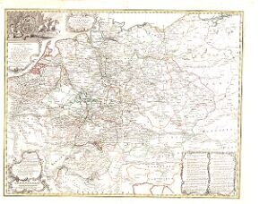 Neue und vollständige Postkarte durch ganz Deutschland