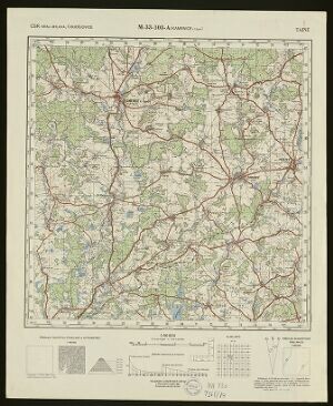 ČSR: Kraj Jihlava, Č. Budějovice - Kamenice n. Lipou