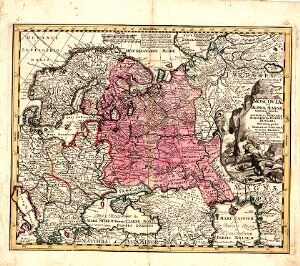 Moscoviae seu Russiae magnae generalis tabula