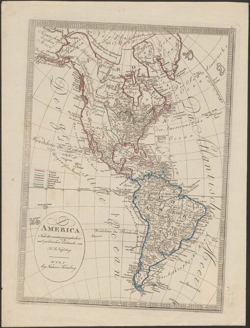 America: nach dem neuesten geographischen und politischen Zustande