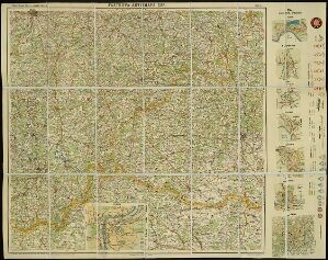 Fastrova automapa ČSR - jihovýchodní Čechy a západní Morava
