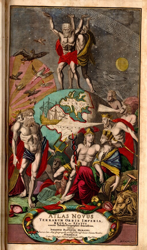 Atlas novus terrarum orbis imperia regna et status exactis tabulis geographice demonstrans