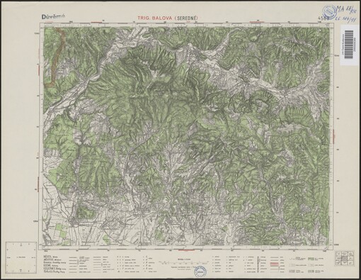 Trig. Balova (Seredné). 4569