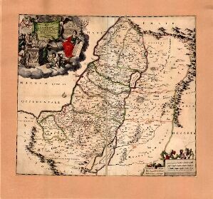 Iudaea sive Terra Sancta quae Israelitarum suas duodecim tribus destincta