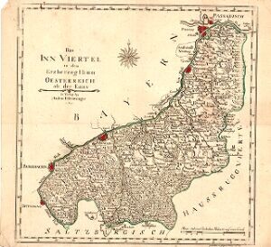 Das Inn Viertel in dem Herzogthum Oesterreich ob der Enns