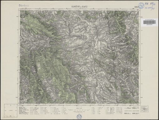 Kunštát a Glatz. 3857
