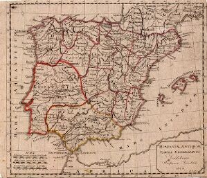 Hispaniae antiquae tabula geographica