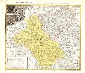 La comte de Glatz avec le principaute de Munsterberg