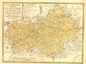 Regni Bohemiae circulus Satecensis