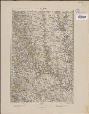43°49° Kolomea / K.u.k. militär-geographisches Institut
