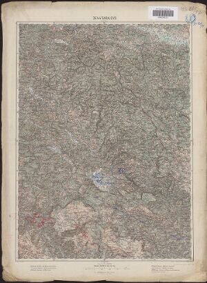 36°44° Sarajevo / K.u.k. Militärgeographisches Institut