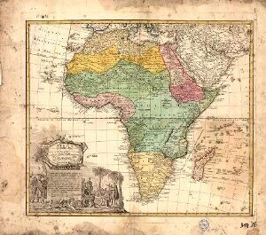 Africa secundum legitimas projectionis stereografica regulas