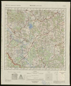 ČSR: Kraj Č. Budějovice - Hor. Planá