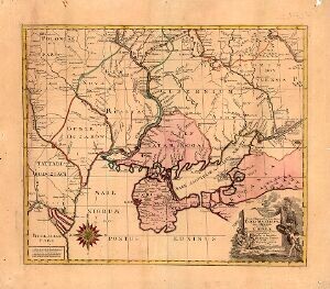 Nova mappa geographica Tartariae Europaeae seu minoris et in specie Crimeae