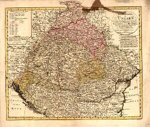 General Charte von Ungarn nit seinen Nebenländern Croatien, Dalmatien, Slavonien und Siebenbürgen, ingleichen Galizien und der Bukowina