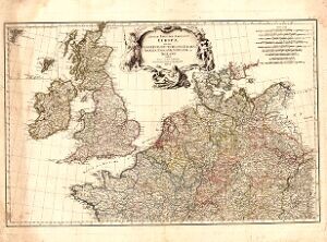 Erster Theil der Karte von Europa