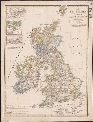 Die Brittischen Jnseln : England, Schotland, Jreland