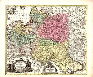 Mappa geographica ... representans regnum Poloniae et magnum ducatum Lithuaniae