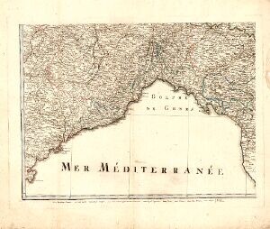 Severní Itálie, pobřeží Janovského zálivu, Ligurie, část Piemontu, Toskánska, Parma, Nice