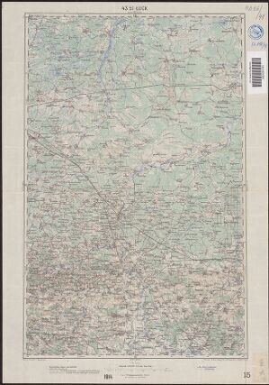 43°51° Łuck / K.u.k. Militärgeographisches Institut