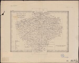 Übersichts Blatt zur Special Karte von Böhmen
