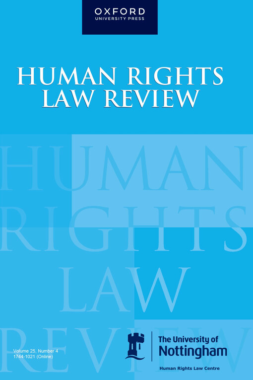 Human rights law review