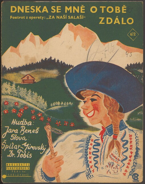 Dneska se mně o tobě zdálo: foxtrot z operety 