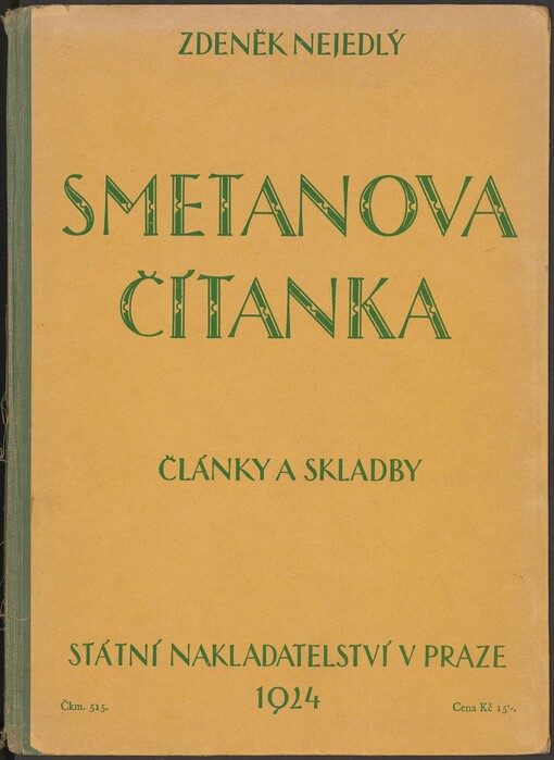 Smetanova čítanka: články a skladby