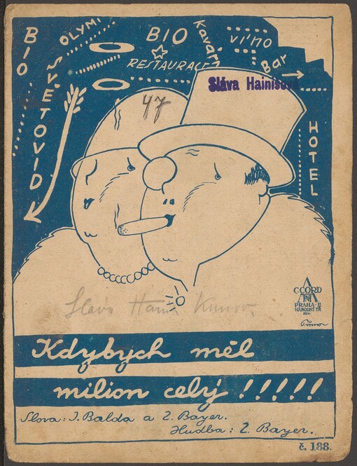 Kdybych měl milion celý!: Píseň z revue 