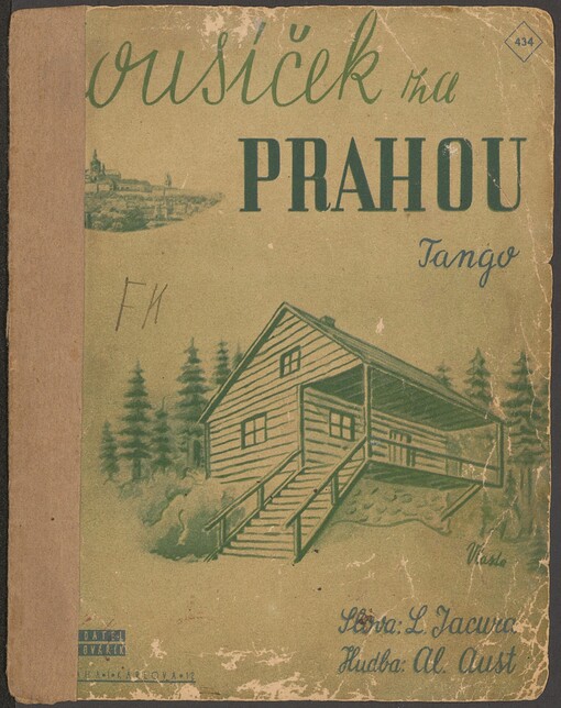 Kousíček za Prahou: trampská píseň a tango. 434