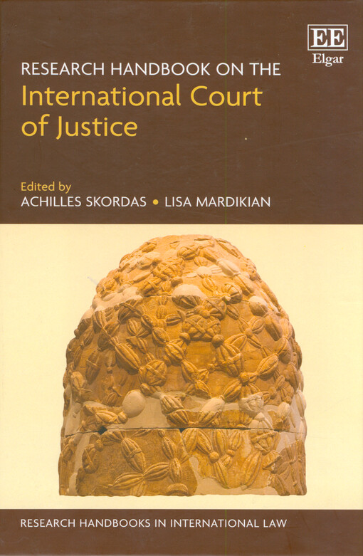 Research handbook on the International Court of Justice