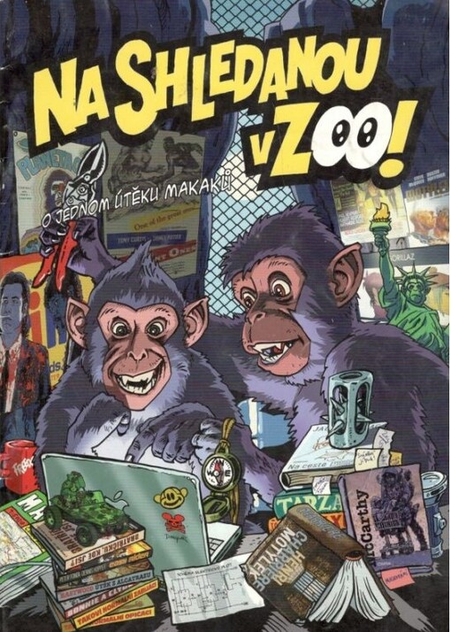 Na shledanou v zoo! :o jednom útěku makaků ; Makak blokuje