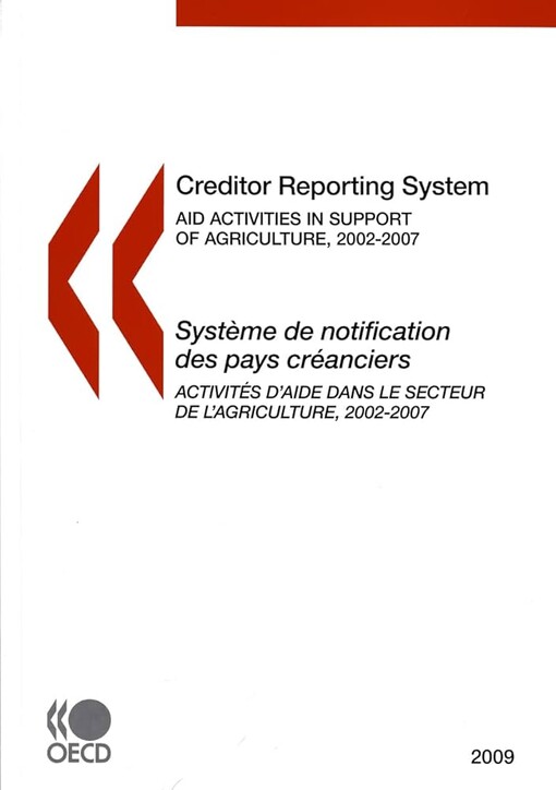 Creditor Reporting System 2009:  Aid activities in support of agriculture