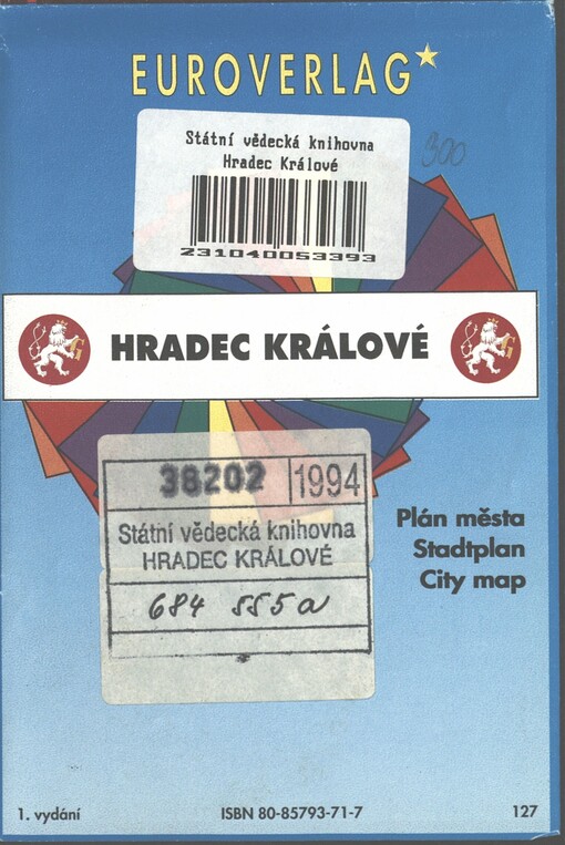 Hradec Králové: plán města