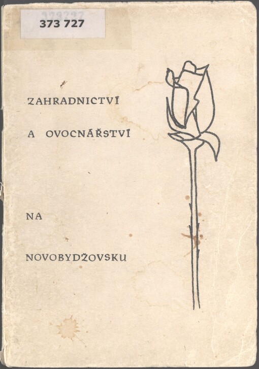 Zahradnictví a ovocnářství na Novobydžovsku