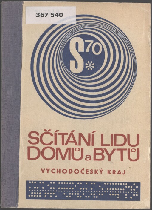 Sčítání lidu, domů a bytů 1970