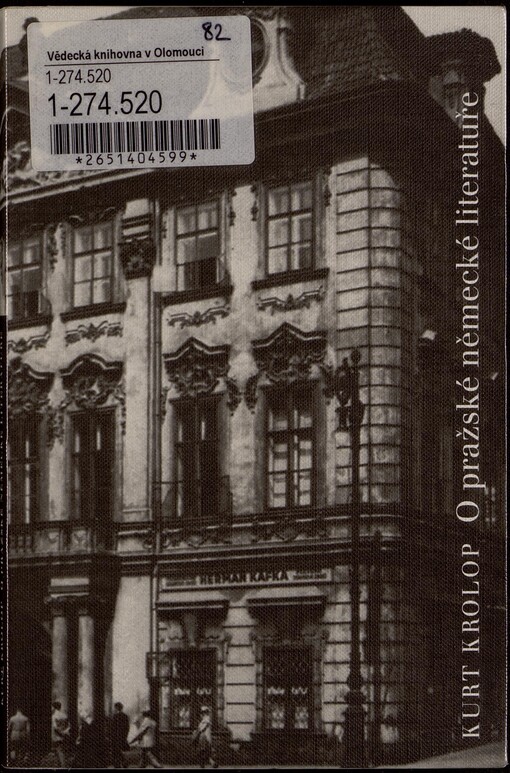O pražské německé literatuře