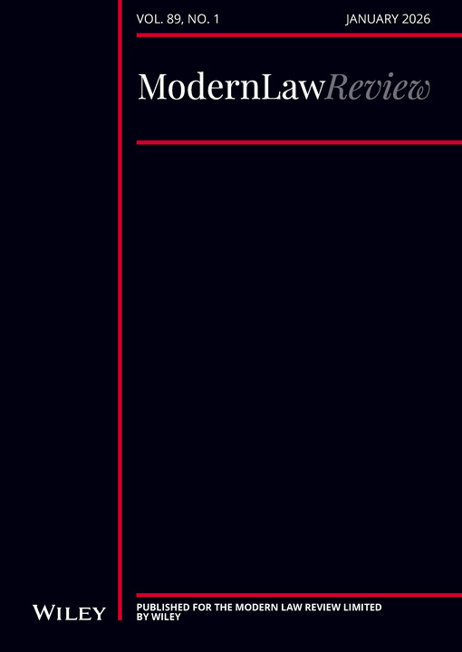 The modern law review