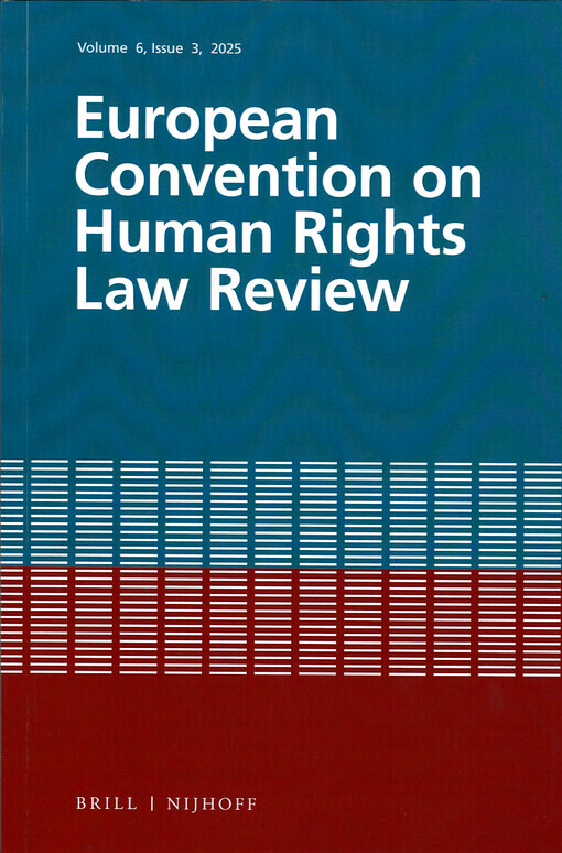 European convention on human rights law review