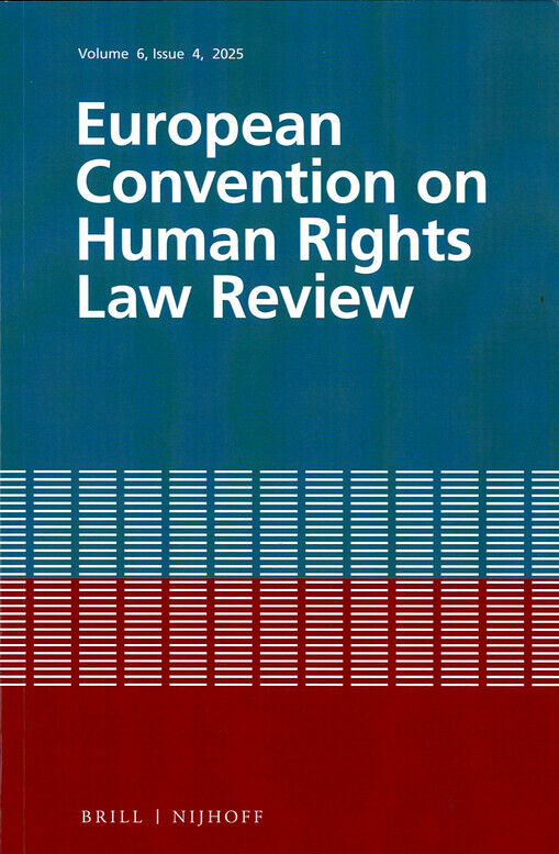 European convention on human rights law review