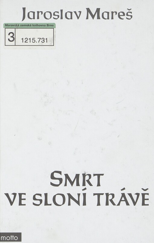 Smrt ve sloní trávě
