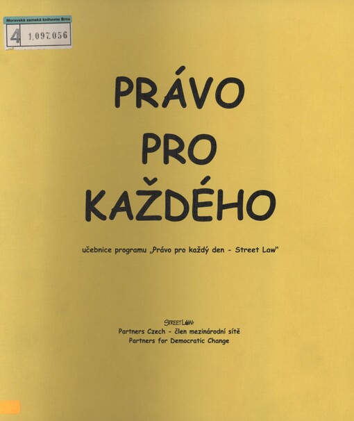 Právo pro každého: učebnice programu 