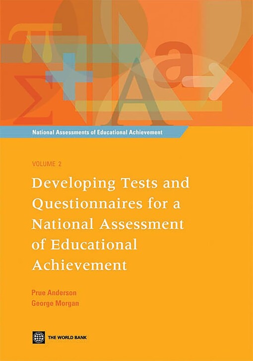 Developing tests and questionnaires for a national assessment of educational achievement