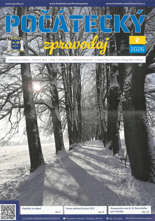 Počátecký zpravodaj : měsíčník občanů Počátek