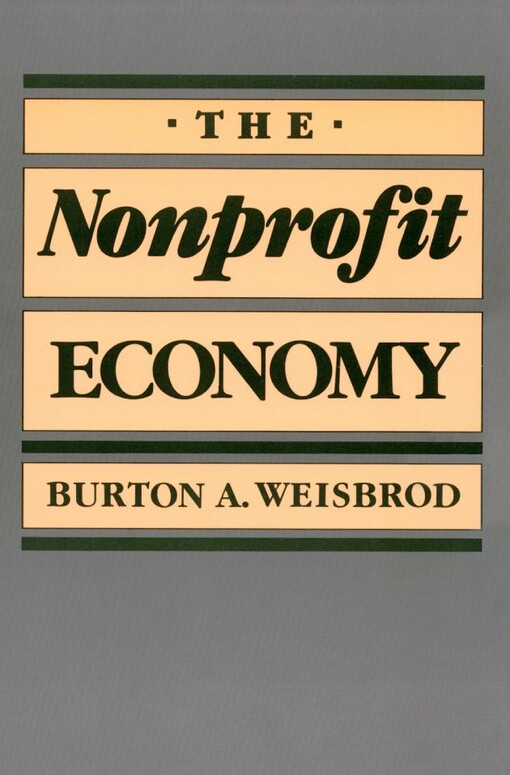The nonprofit economy