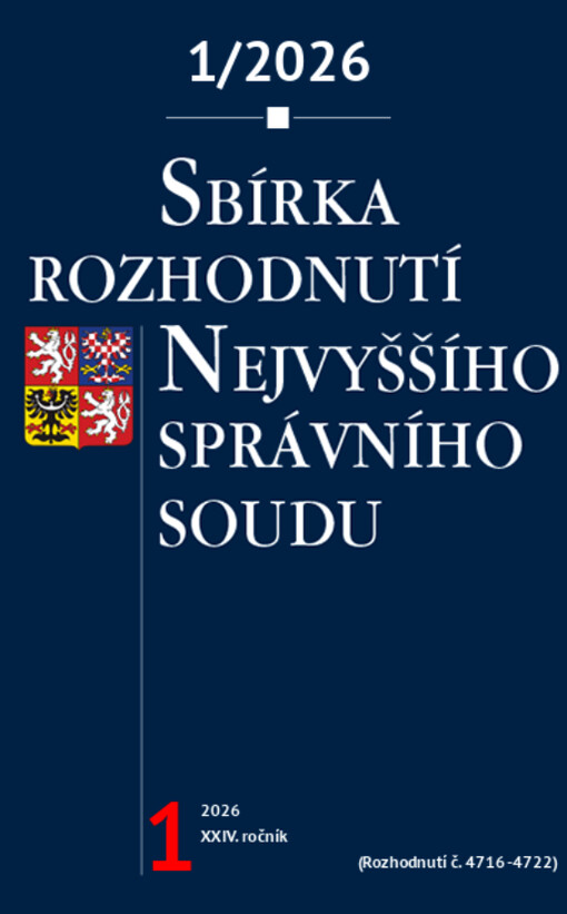 Sbírka rozhodnutí Nejvyššího správního soudu : rozhodnutí č. 4388/2022 - 4399/2022