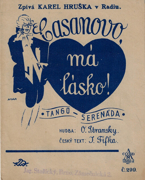 Casanovo, má lásko! tango-serenáda