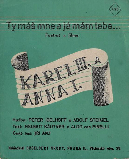 Ty máš mne a já mám tebe... : foxtrot z filmu 