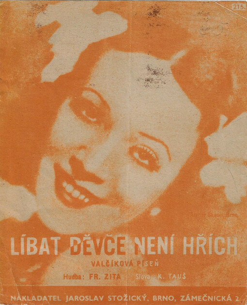Líbat děvče není hřích valčíková píseň